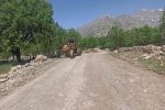 آسفالت معابر ۱۵ روستای بخش آبژدان اندیکا بهسازی شد