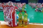 ۲ هزار خانوار نیازمند در اندیکا از کمک‌ مومنانه گروه‌های جهادی بهره‌مند شدند