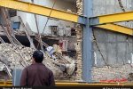۵ مصدوم حاصل ریزش سقف ساختمان دادگستری در اهواز