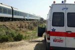 تصادف خونین قطار مسافربری با عابر پیاده در قزوین