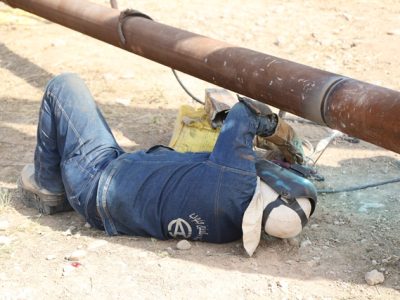 تعویض و احداث خطوط لوله انتقال نفت