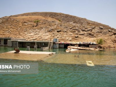 توضیح شرکت آب نیرو درباره زیر آب رفتن اراضی حاشیه سد گتوند