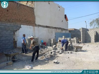 یک فقره ساخت‌وساز غیرمجاز در عرصه سازه‌های جهانی آبی‌تاریخی شوشتر متوقف شد