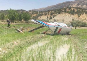 فداکاری تکنیسین اورژانس برای نجات ۲ خلبان از دل آتش