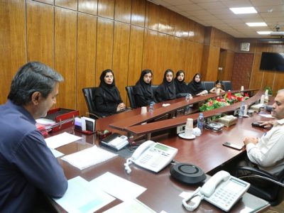 تجلیل مدیرعامل شرکت نفت و گاز مسجدسلیمان از دانش آموزان مقام آور مسابقه نقاشی کشور