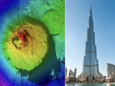 کشف یک کوه با ۲ برابر ارتفاع برج خلیفه در زیر آب