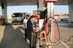 آماده به کار شدن جایگاه های پخش سوخت مسجدسلیمان با همکاری کارکنان شرکت بهره برداری نفت و گاز مسجدسلیمان