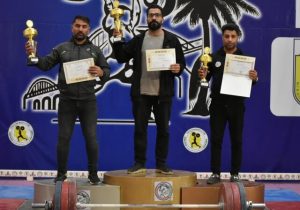 پولادمردان مسجدسلیمانی، فاتح رقابت های لیگ وزنه برداری استان خوزستان