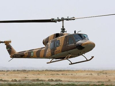 کُشته شدن ۴ نفر در حادثه سقوط بالگرد هوانیروز ارتش