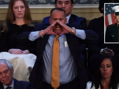 یک ایرانی سخنرانی بایدن را مختل و سپس بازداشت شد