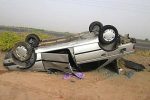 واژگونی خودرو شوتی حامل سوخت قاچاق، فوت راننده و سرنشین آن را رقم زد