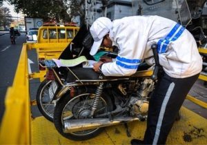 اجرای طرح توقیف موتورسیکلت های متخلف و پلاک مخدوش در “مسجدسلیمان”