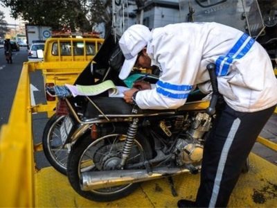 اجرای طرح توقیف موتورسیکلت های متخلف و پلاک مخدوش در “مسجدسلیمان”