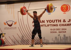 کسب عنوان نایب قهرمانی آسیا توسط وزنه بردار مسجدسلیمانی