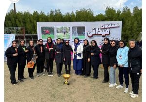 قهرمانی بانوان خوزستانی در لیگ دیسک طلایی فریزبی کشور