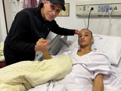 یحیی گل‌محمدی به عیادت آرمان امیدی رفت