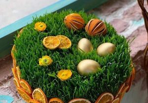 آموزش ۷ مدل سبزه نوروزی سریع و راحت در خانه