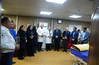 دیدار مدیرعامل نفت و گاز مارون با کادر درمان به مناسبت روز پرستار