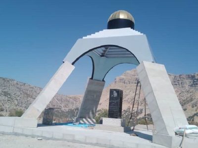 جانی دوباره به نماد موسیقی فولکور بختیاری/بنای یادبود بهمن علاالدین در اندیکا بازسازی شد