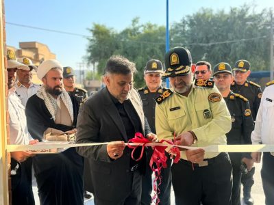 افتتاح ساختمان جدید پلیس راهور مسجدسلیمان