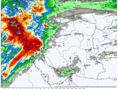 ورود پیاپی سامانه‌های بارشی به کشور از فردا؛ هوا سردتر می‌شود