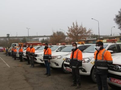 راهداری خوزستان در آماده‌باش کامل همزمان با ورود سامانه بارشی