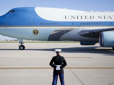 نقص فنی در هواپیمای حامل ترامپ