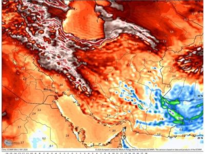 فعالیت سامانههای بارشی فعلا تمام شد؛ ورود موج هوای گرم به کشور
