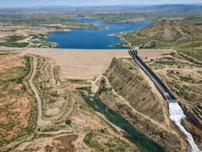 بهره برداری رسمی از سد بالارود اندیمشک با حضور وزیر نیرو