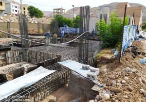 پیشرفت عملیات اجرایی پروژه پرتو درمانی قدرت در بیمارستان ۲۲بهمن مسجدسلیمان با حمایت خیرین