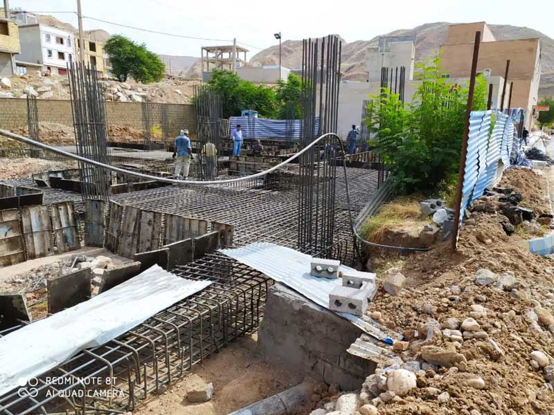 پیشرفت عملیات اجرایی پروژه پرتو درمانی قدرت در بیمارستان ۲۲بهمن مسجدسلیمان با حمایت خیرین