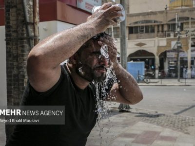 هشدار قرمز گرمای ۵۰ درجه در خوزستان؛ ضرورت تعطیلی ادارات و دورکاری برای پیشگیری از بحران سلامت