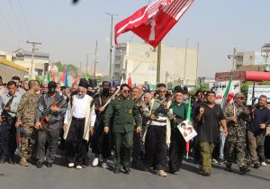 برگزاری رزمایش بزرگ جان‌فدایان در مسجدسلیمان+تصاویر