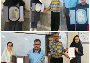 تجلیل از دانش‌آموزان منتخب همیار محیط زیست مسجدسلیمانی در هشتمین جایزه محیط زیستی دکتر رادمنش