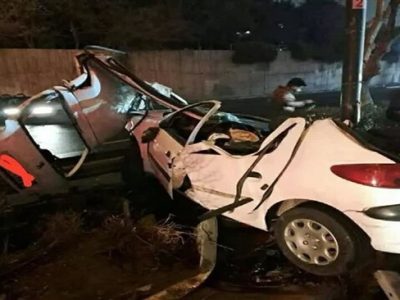 ۱۹ کشته و مصدوم در تصادف مرگبار با تجمع کنندگان صحنه تصادف